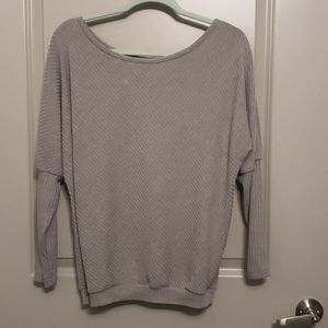Gray sweater